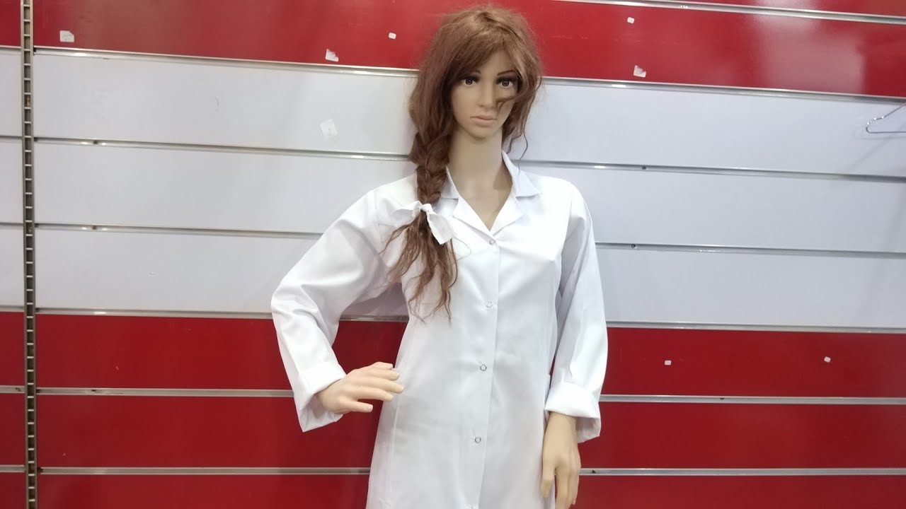 الوزرة المدرسية فصالة وخياطة مع كل التفاصيل للمبتدئات