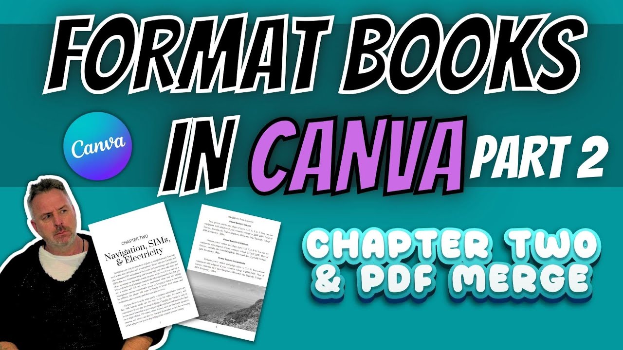 Форматирование книги в Canva. Часть 2: Глава вторая и объединение PDF-файлов.