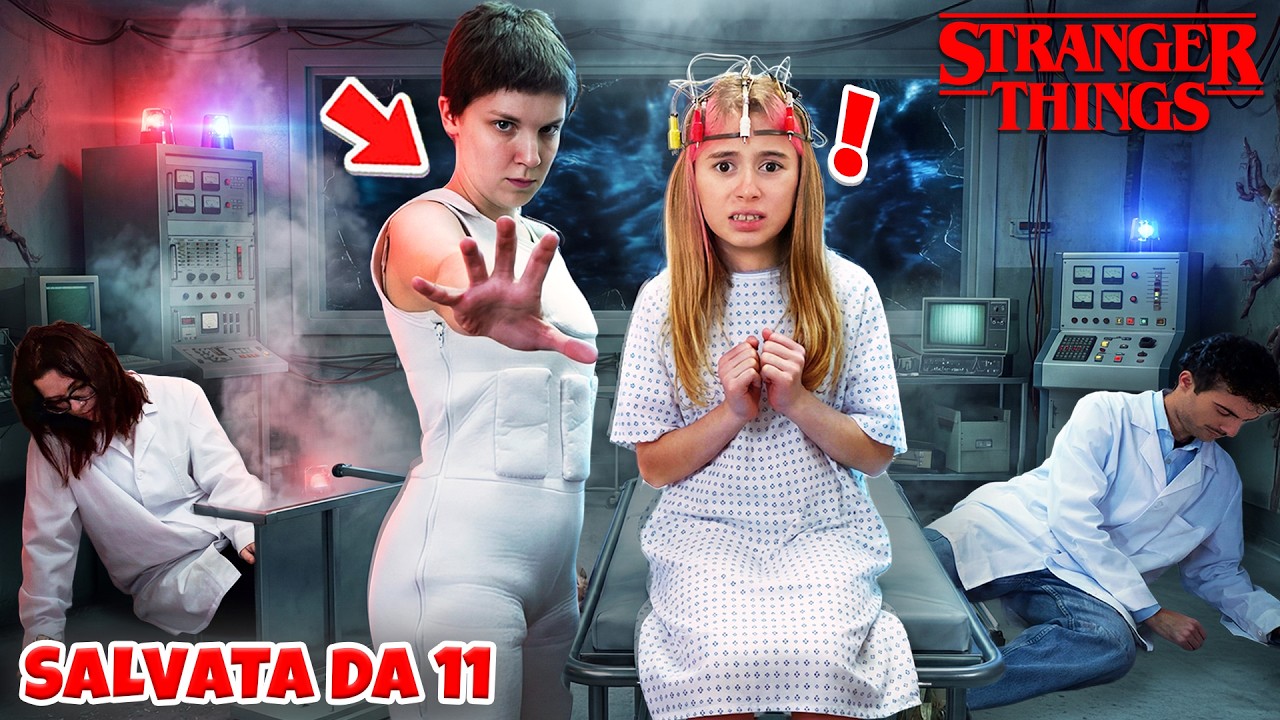 GIORGIA VIENE SALVATA DALLA VERA UNDICI DI STRANGER THINGS!