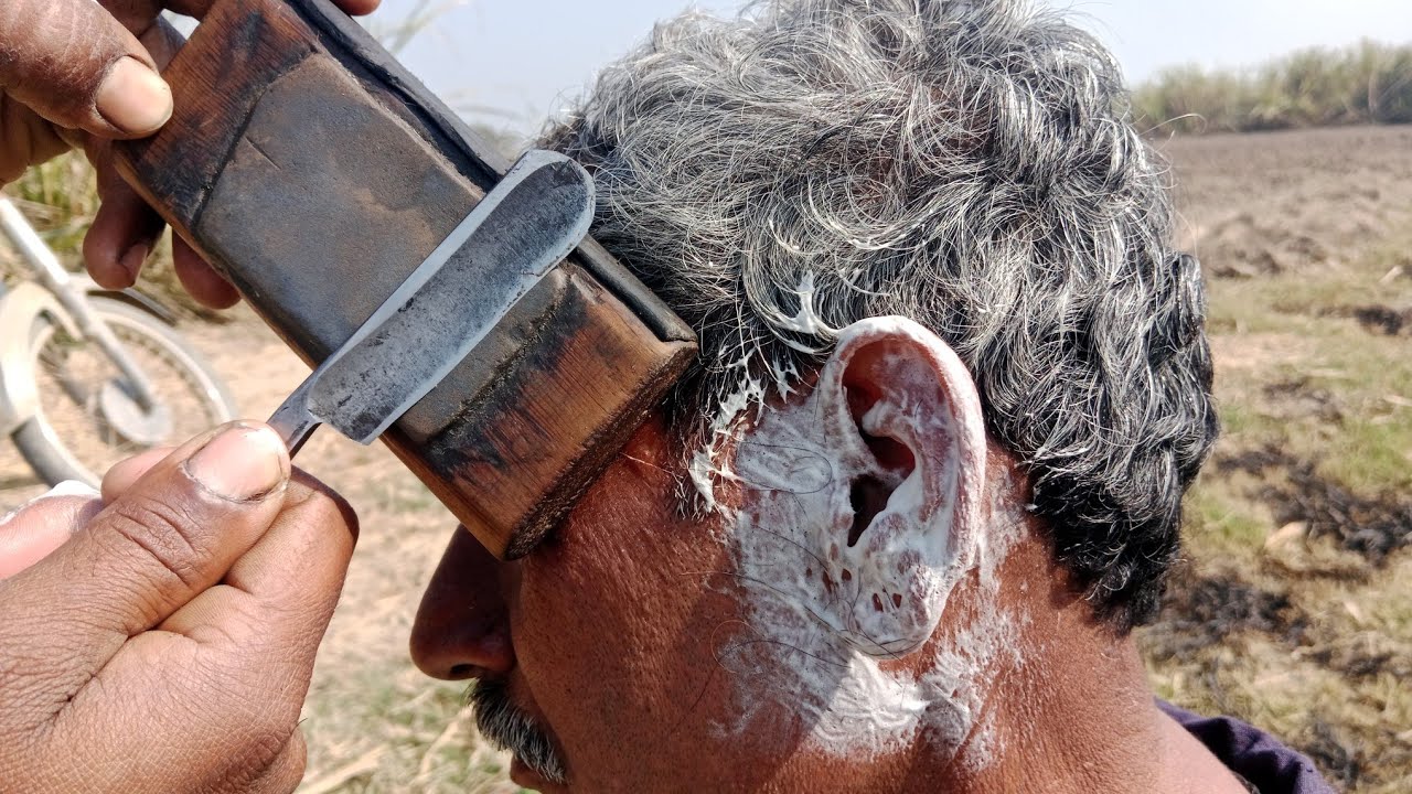 Old Barber Traditional Shave – The Most Satisfying Vintage Haircut Ever! 💈