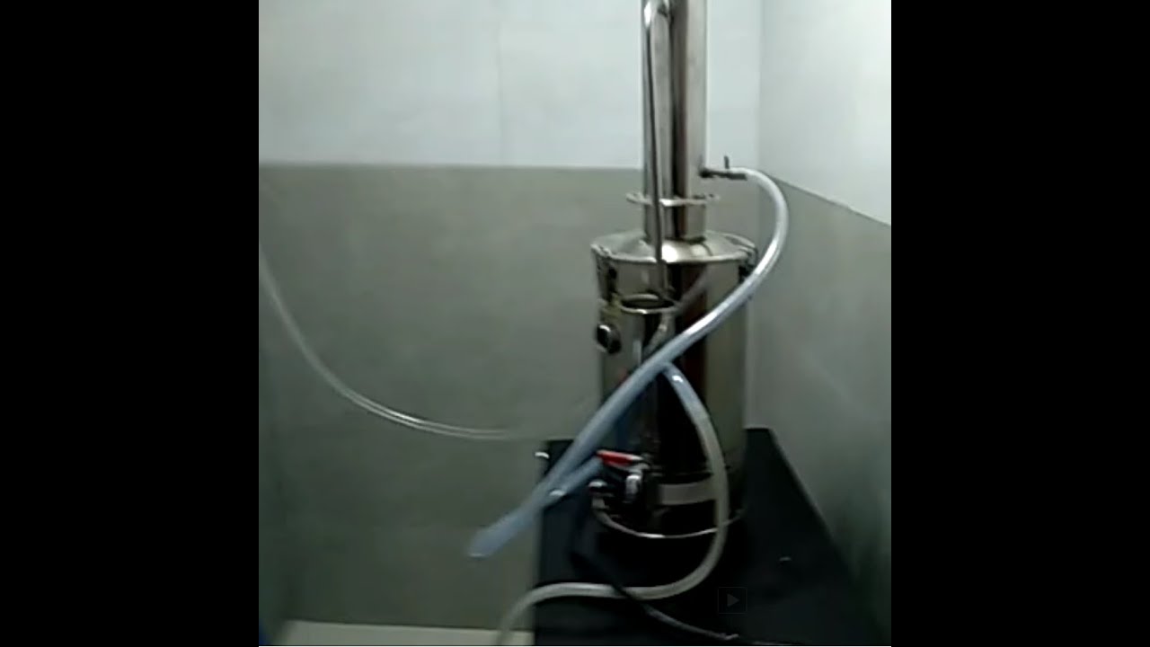 DESTILADOR DE 5 LITRO X HORAS PRUEBA DE VOLUMEN DE DESTILACIÓN