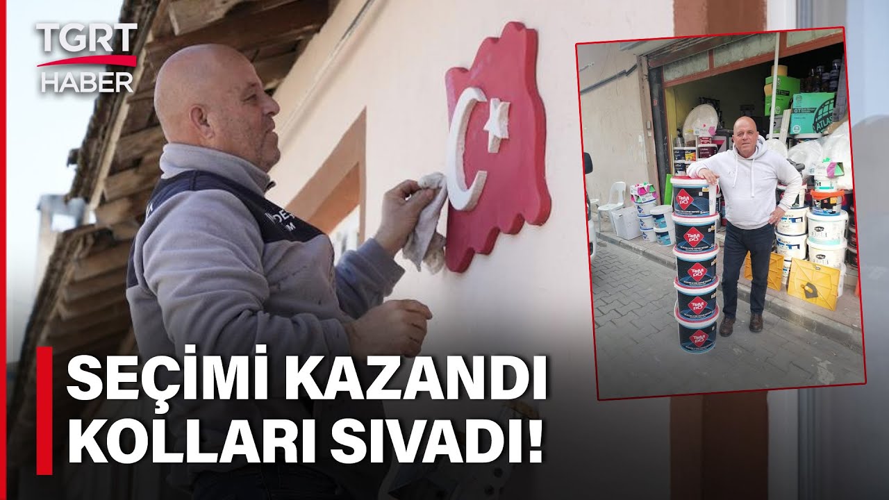 Boyacı Muhtar Adayı Evleri Boyama Vaadiyle Zafer Kazandı - TGRT Haber