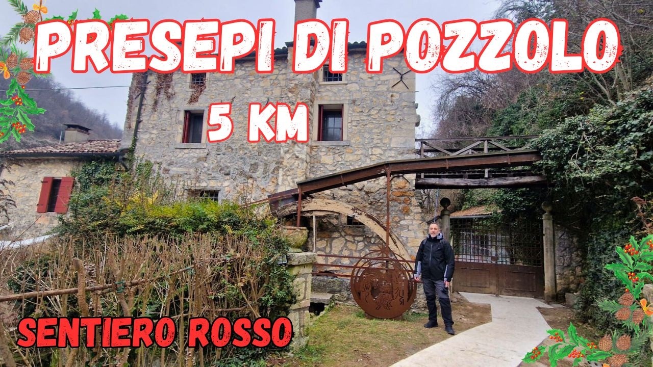 GIRO dei PRESEPI a POZZOLO di VILLAGA (Sent.Rosso)