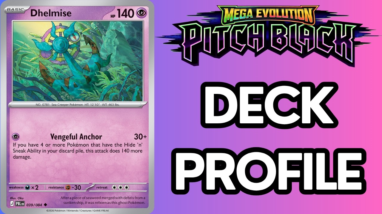 Dhelmise Hide 'n' Sneak Deck Profile + Lists