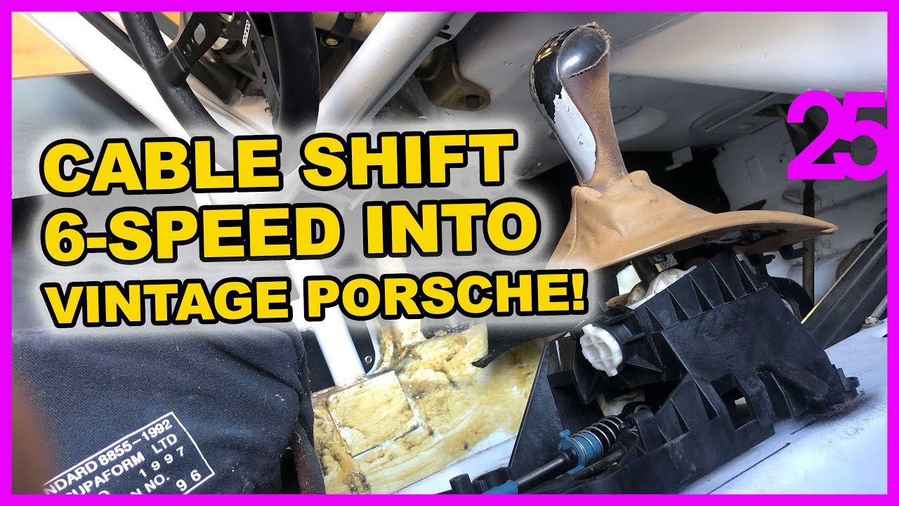 Porsche 996 Shifter в винтажном Porsche 911 1969 года с 400-сильным Subaru EZ30 Turbo | Blasphemy...