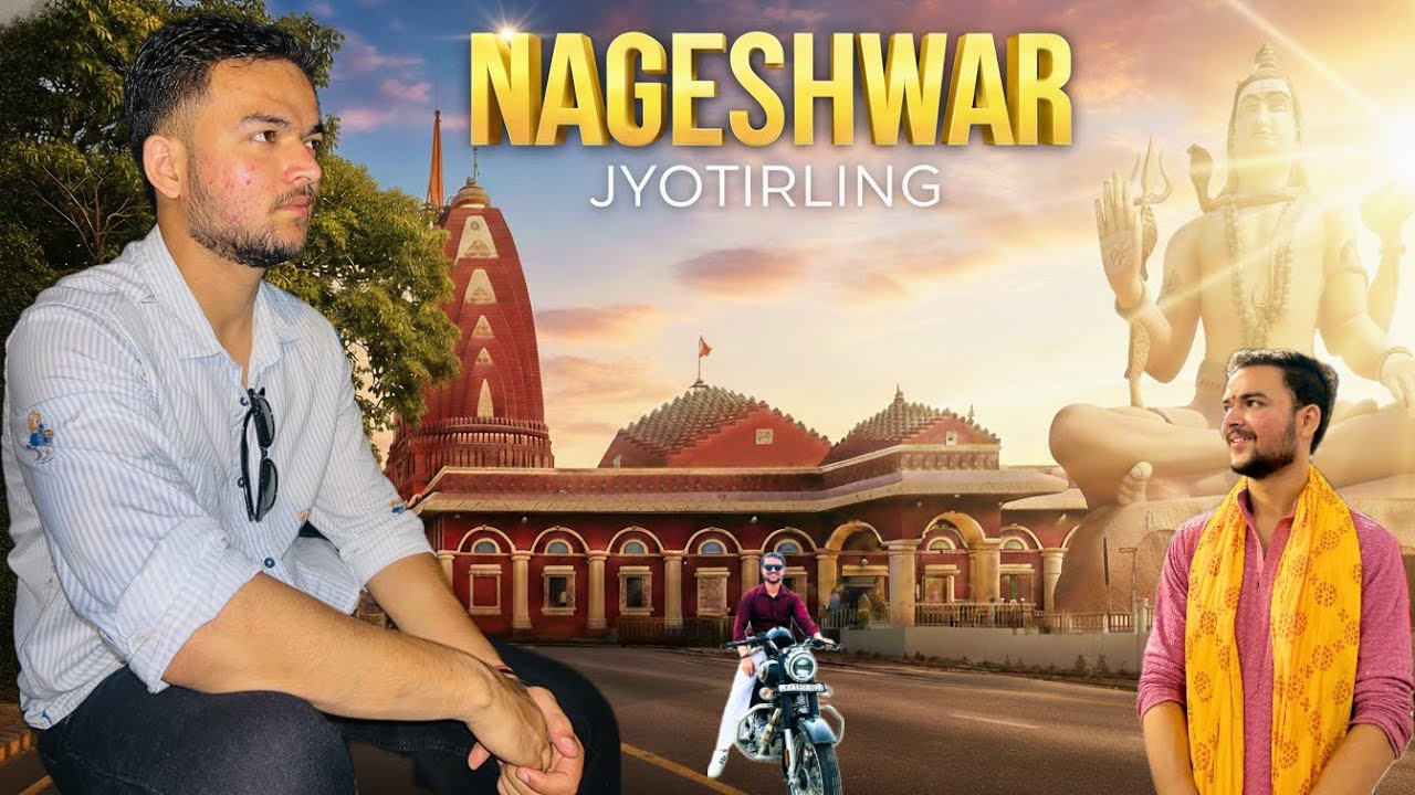 Nageshwar Jyotirling🙏 Har Har Mahadev🌸 Jaipur to Gujarat, Okha Town Aa Gye Darshan K Liye 