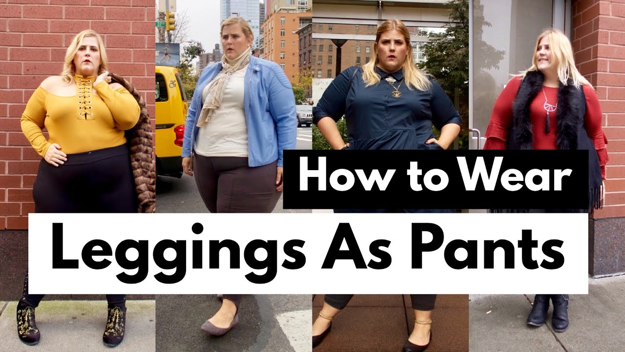 Plus Size Leggings LookBook + Outfit Inspiration