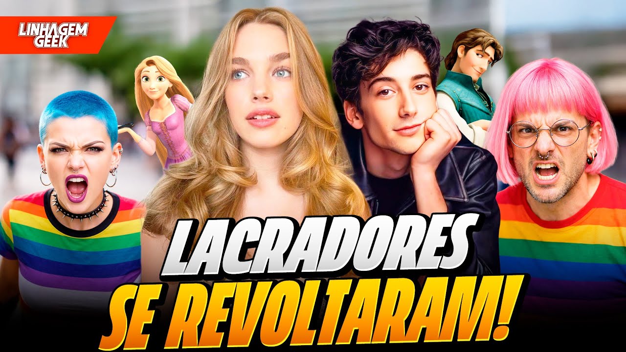 LACRADORES SE REVOLTAM COM A FIDELIDADE E BELEZA DA ATRIZ DE RAPUNZEL!