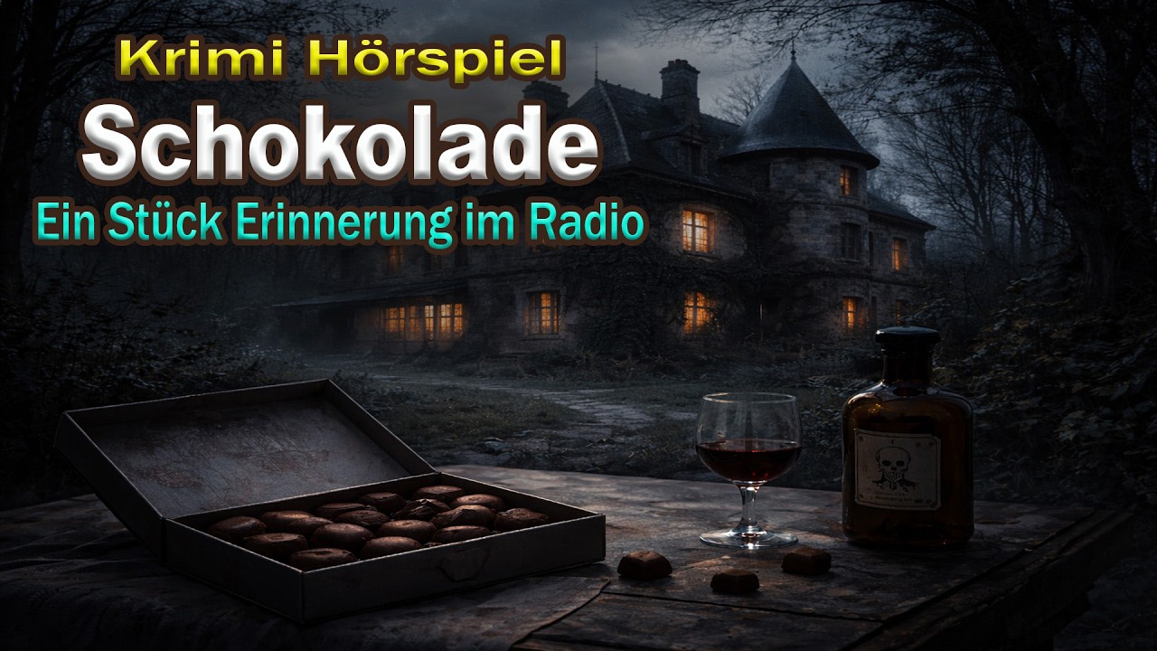 Ein Stück Erinnerung im Radio -  Schokolade  - Krimi Hörspiel