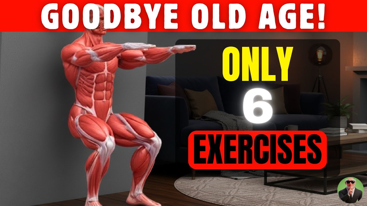 Over 50? 6 Exercises to Strengthen Your Legs in 10 Minutes – No Gym Required | Senior Health Tips