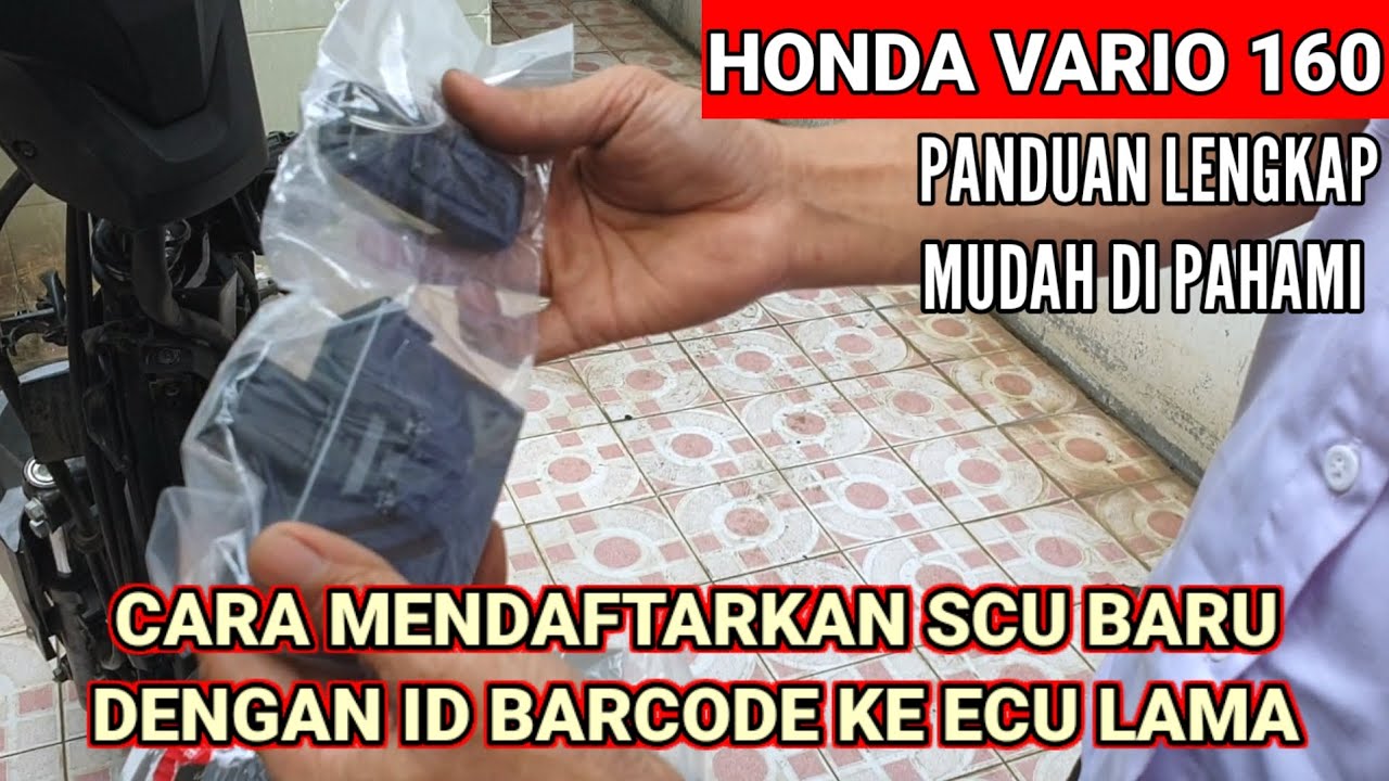 Cara mendaftarkan scu baru pada vario 160 @yudikakakeke5974
