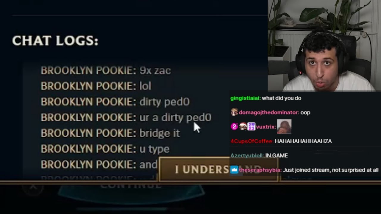 humzh gets a ranked restriction because of his kind-hearted(!) messages