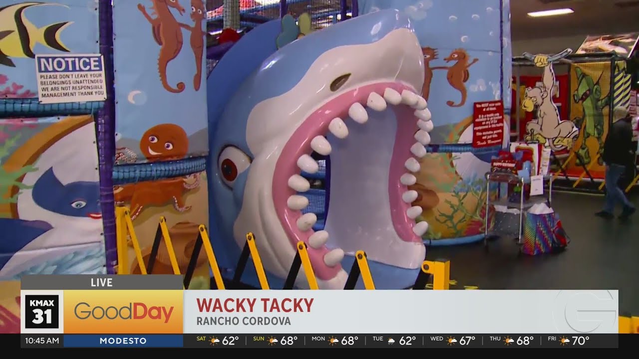 Hangout with your kids at Wacky Tacky in Rancho Cordova!