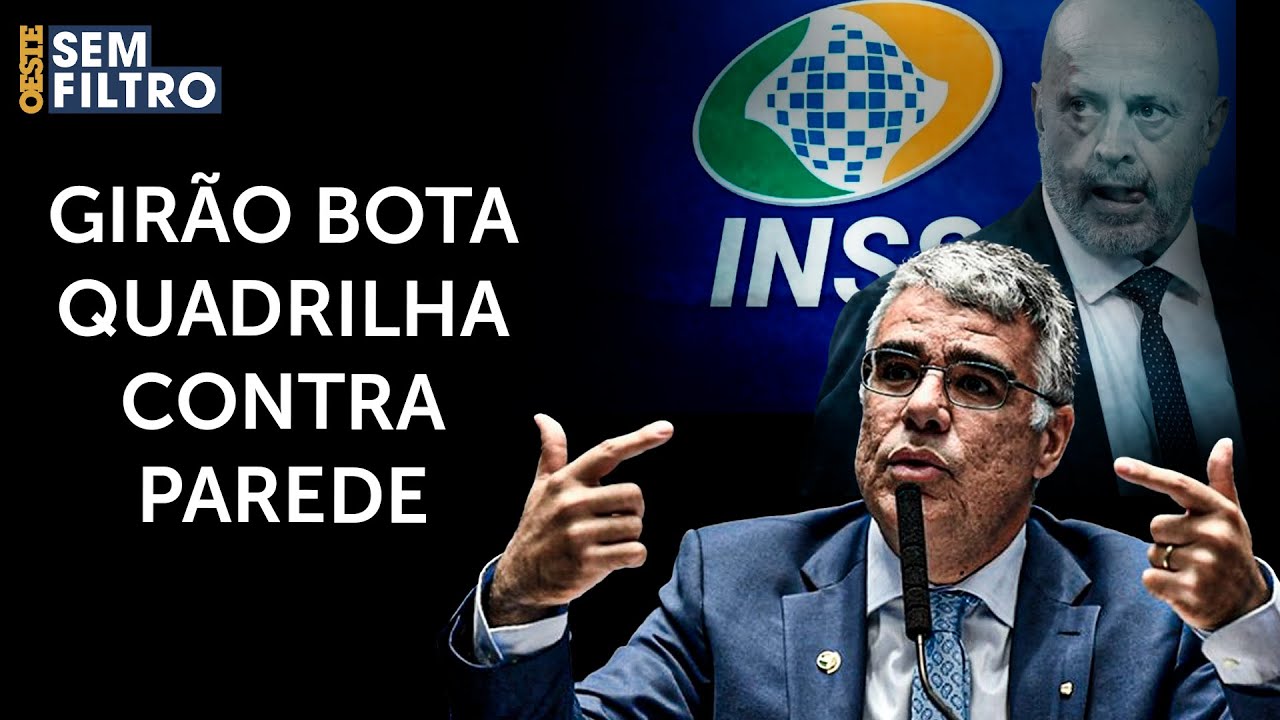EXCLUSIVO: 'Roubalheira no INSS deixará Mensalão e Petrolão no chinelo', diz Girão