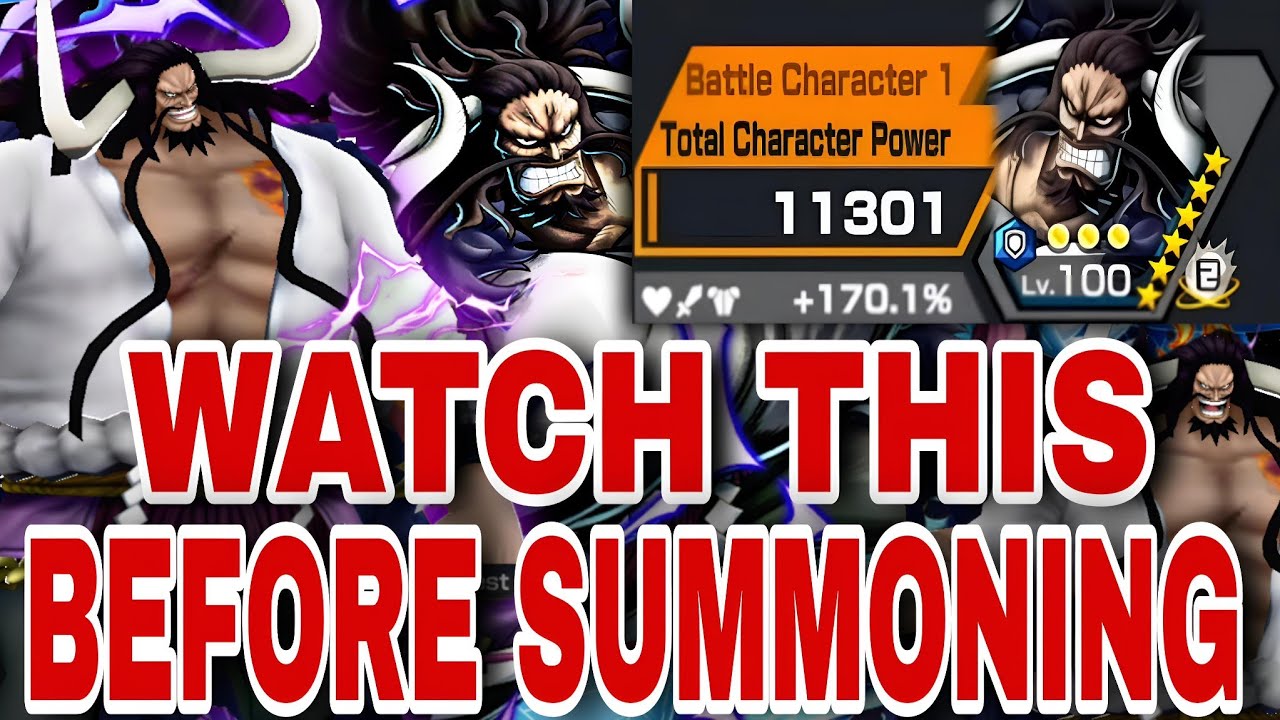 EX Kaido 🐉 - Should You Summon? 🤔 (Banner Re-Release!) | One Piece Bounty Rush OPBR SS League Battle