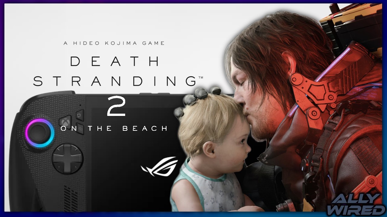 Death Stranding 2 On The Beach ROG XBOX Ally X Performance - 1080P | Best Settings