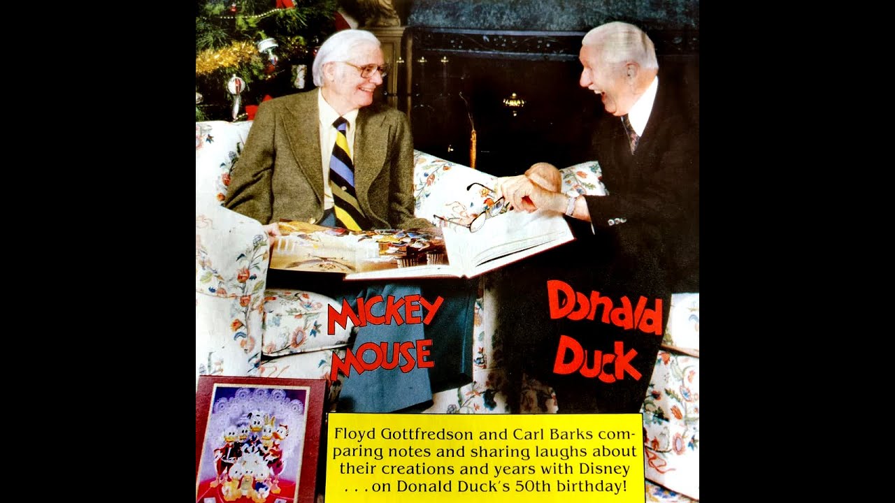Carl Barks and Floyd Gottfredson in 1983-interview.