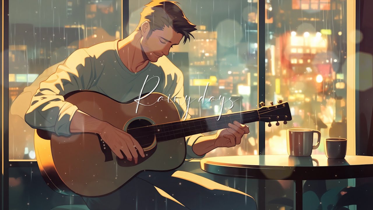A song full of emotions that’s good to listen to on a rainy day outside the window. "Rainy day"