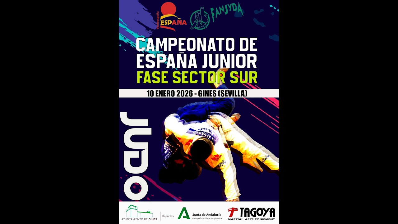 TATAMI 2: Cpto de España Junior – Fase Sector Sur