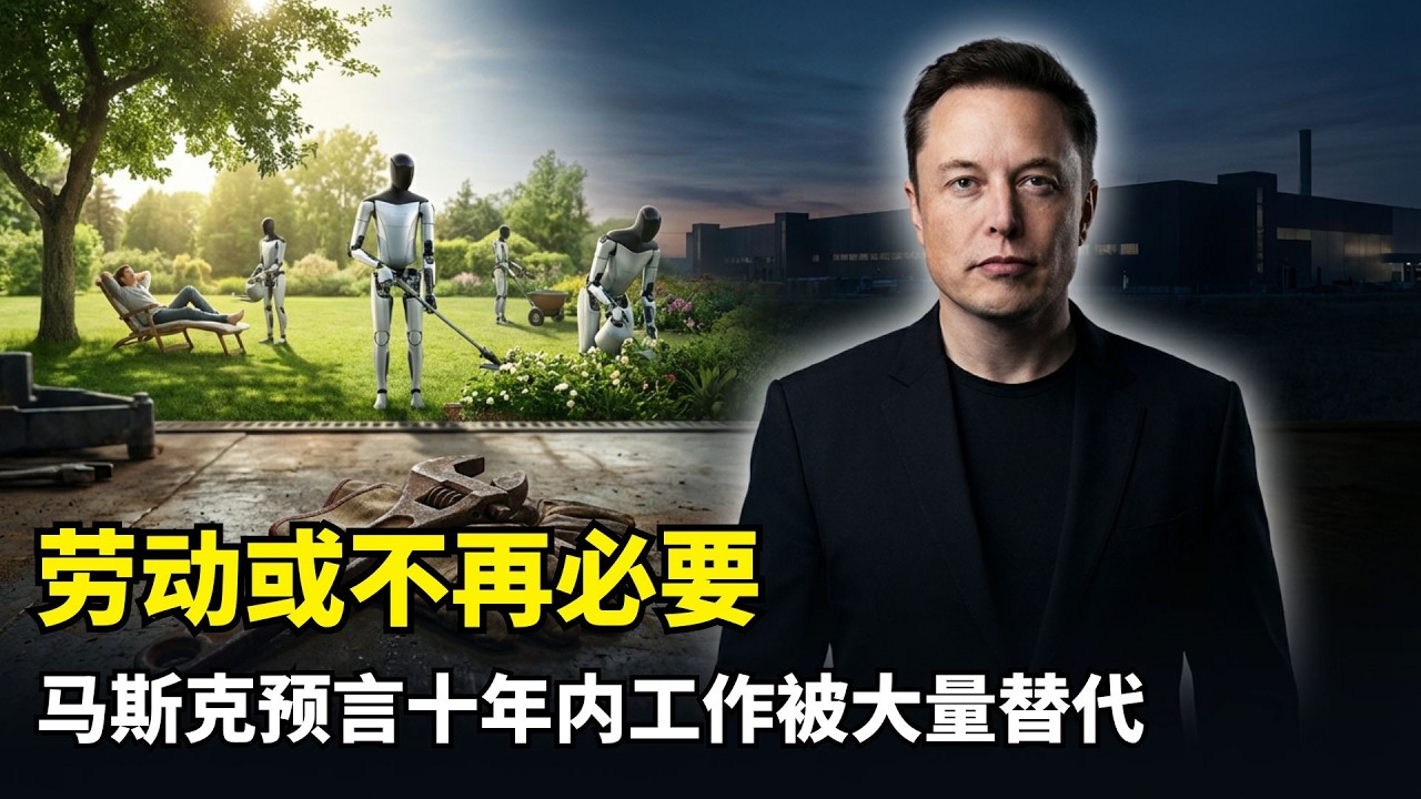 【人工智能】十年内劳动将成可选项 | 马斯克柏林工厂访谈 | FSD欧洲获批倒计时 | Cybercab量产 | Optimus机器人 | 丰饶时代 | 现实世界AI | 汽车供应链 | 月球工厂构想