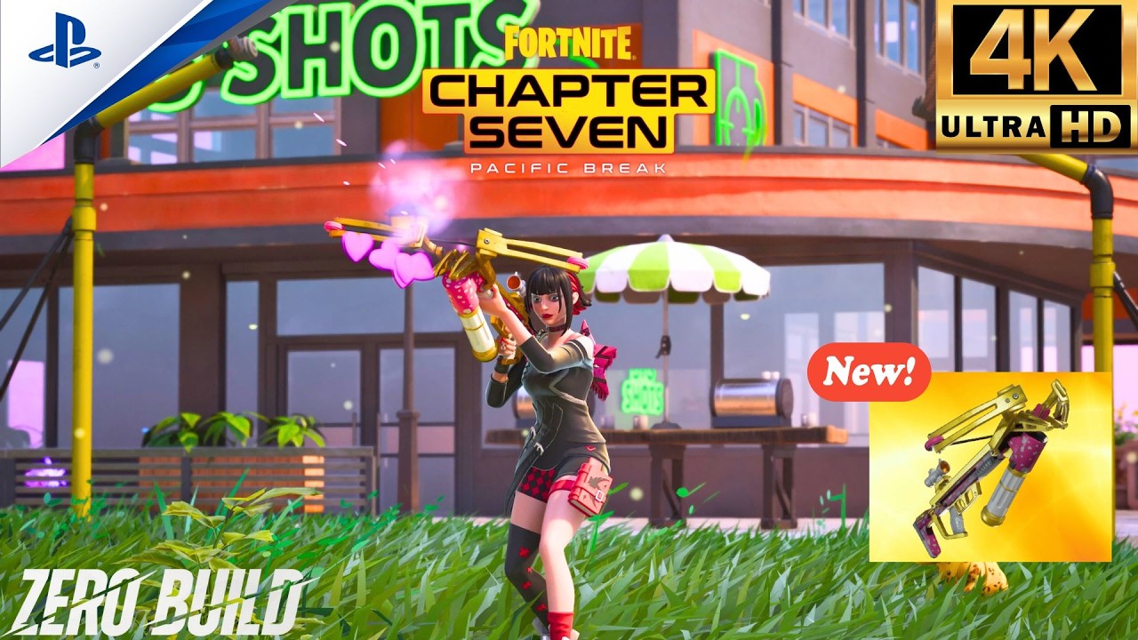 No Rifle Challenge | Fortnite Chapter 7 Season 1 (PS5 Controller 4K)