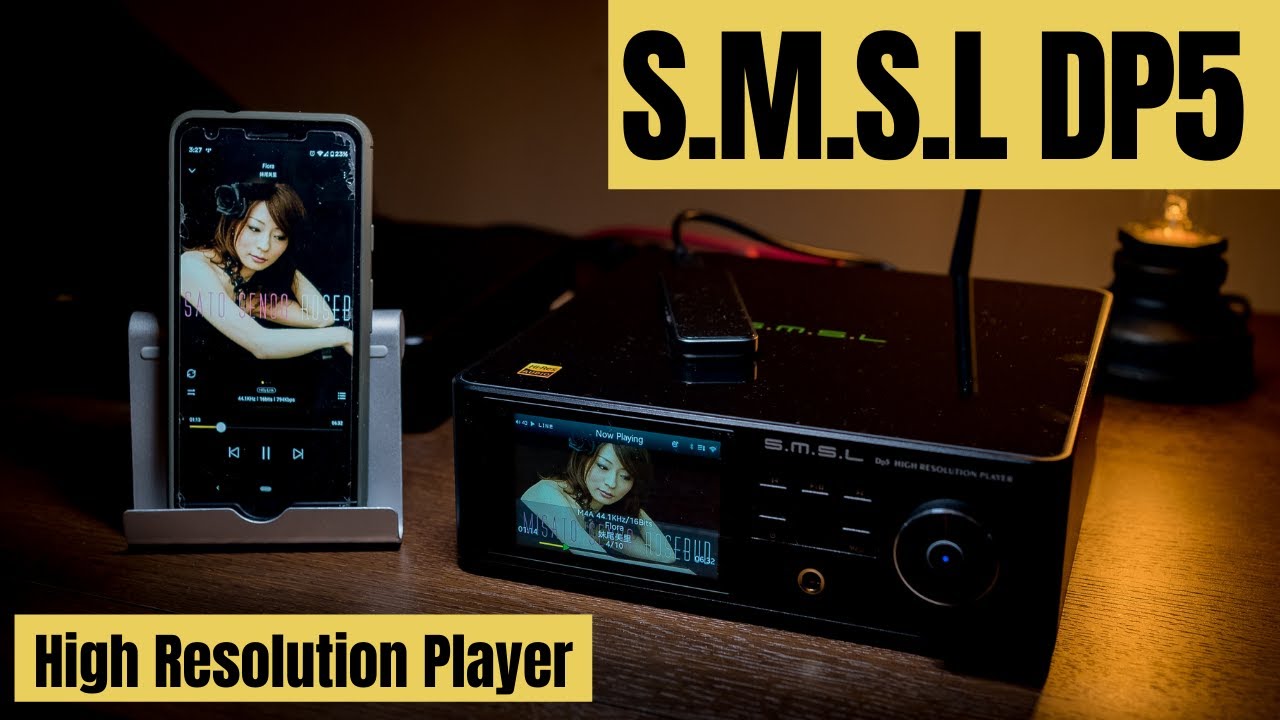 【S.M.S.L DP5 レビュー】サブスク時代でもこれは必要!!　欲しかった機能がついに実現!!!　〜PCレスのオーディオを目指して〜