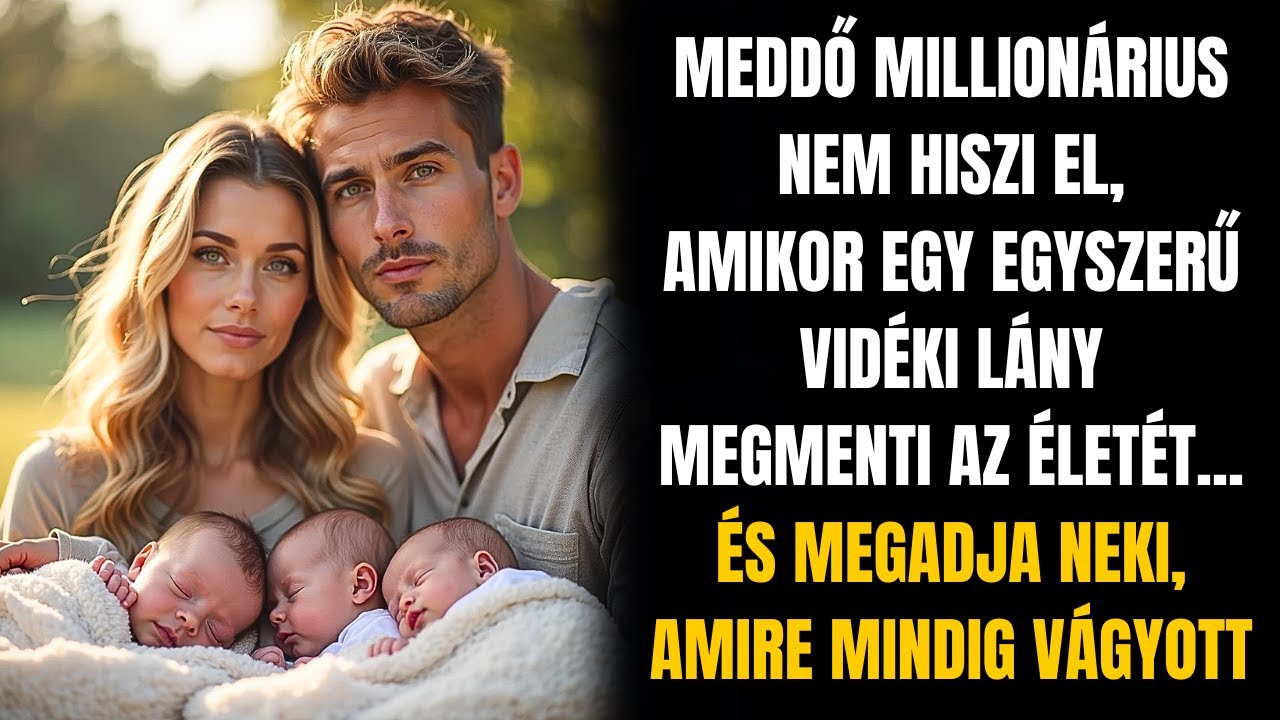 MEDDŐ MILLIONÁRIUS HITETLEN: EGYSZERŰ LÁNY MENTI MEG ÉS ADJA, AMIRE VÁGYIK