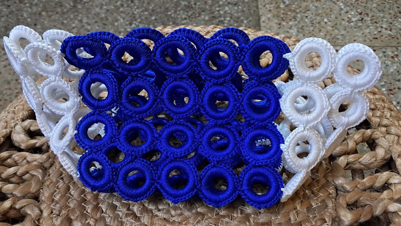 Beautiful Crochet Designer Bag Banano 🎒 Part-1 #trending #viralvideo