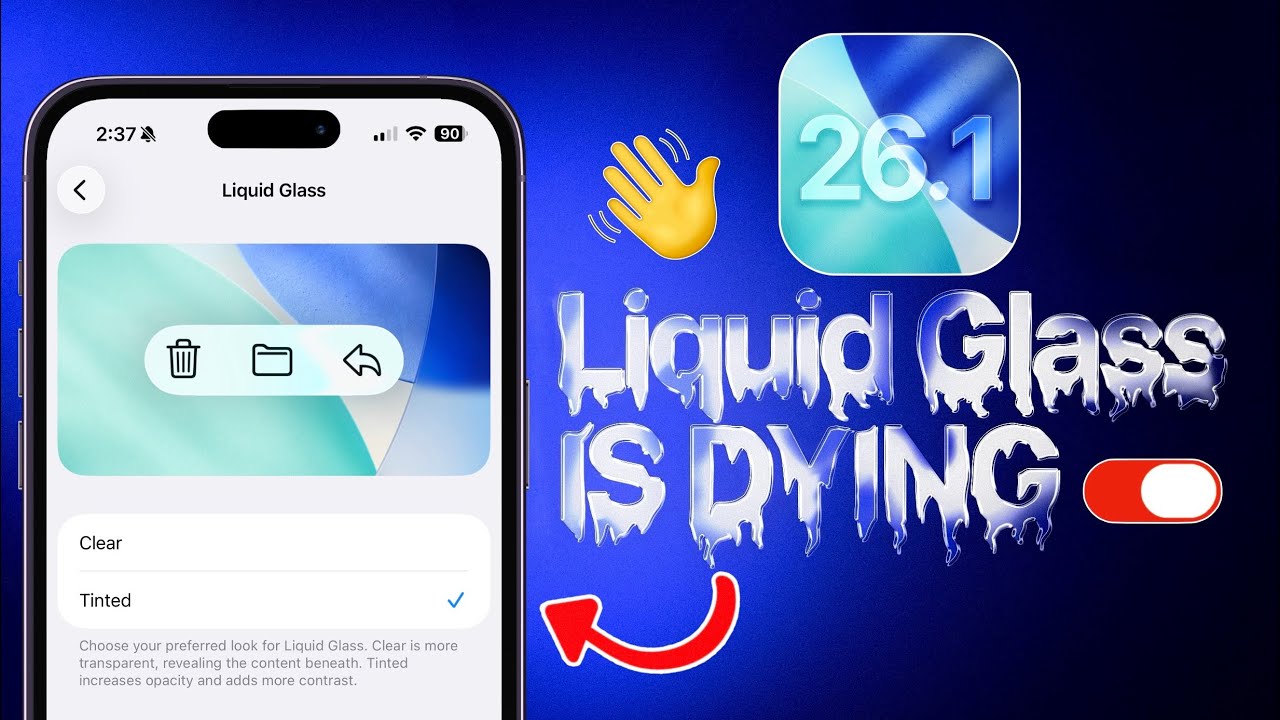 Apple is Slowly Killing OFF Liquid Glass - Here&rsquo;s Why!