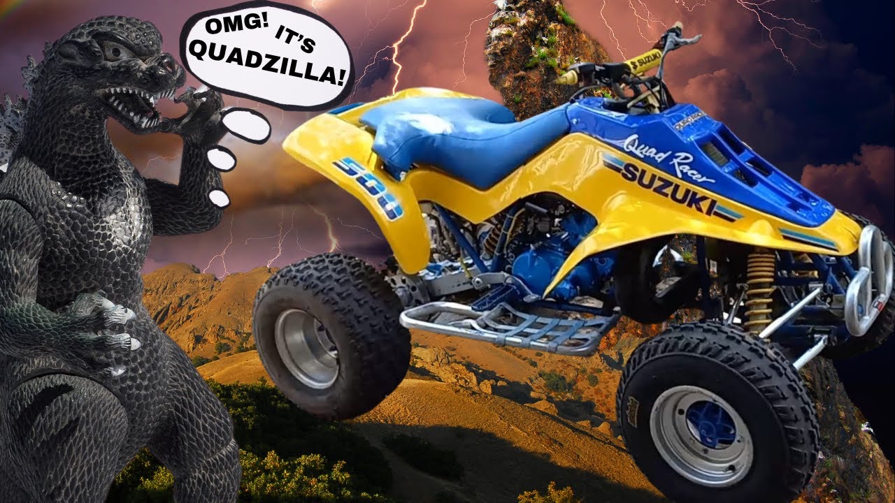 Я купил «QUADZILLA!» Знакомство с Suzuki Lt500r Quadracer.