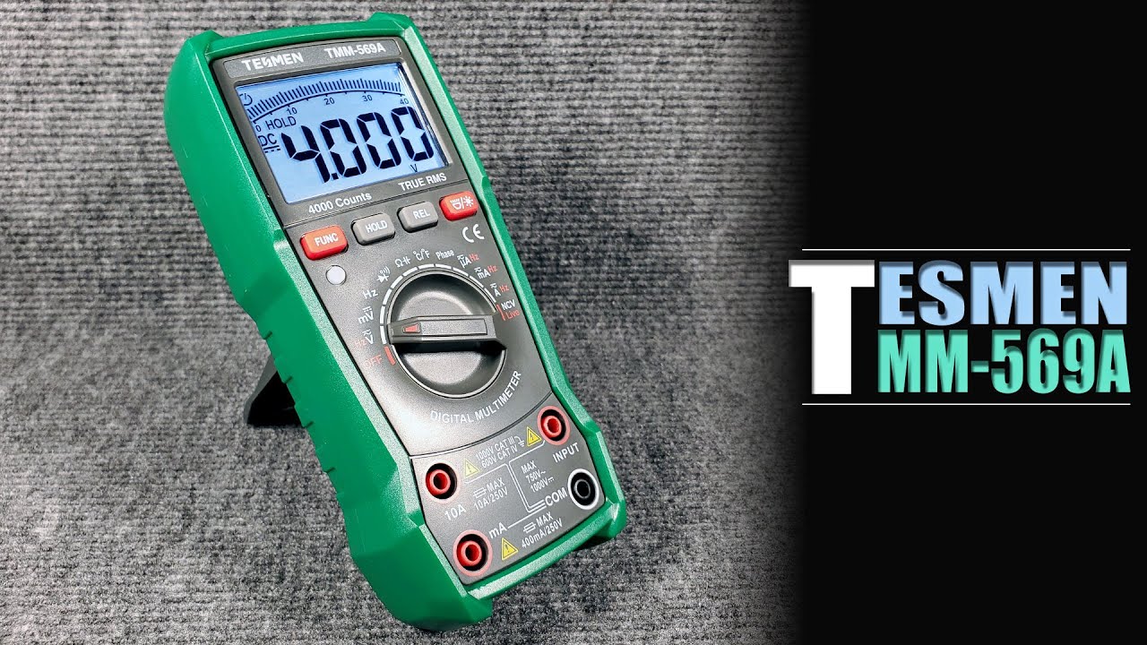 TESMEN TMM-569A: мультиметр с функцией определения последовательности фаз