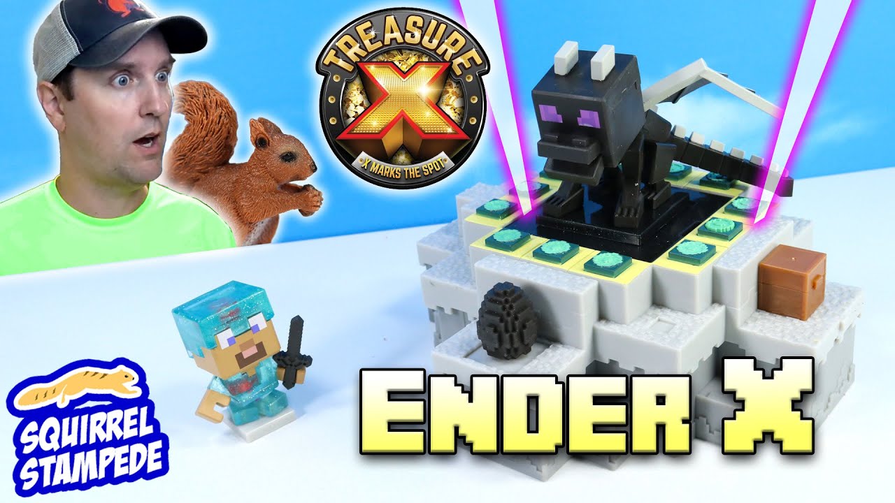 Treasure X Minecraft Battle The Ender Dragon 20 уровней обзор