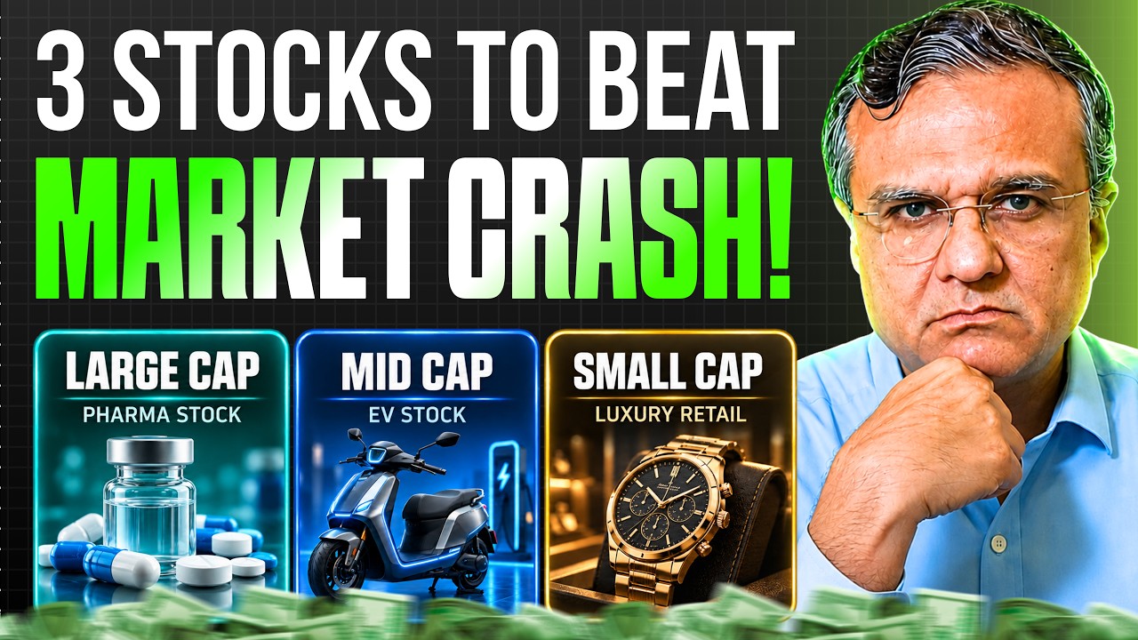 3 (Large, Mid & Small Cap) Fundamentally Strong Stocks After Correction ! Dipan Mehta