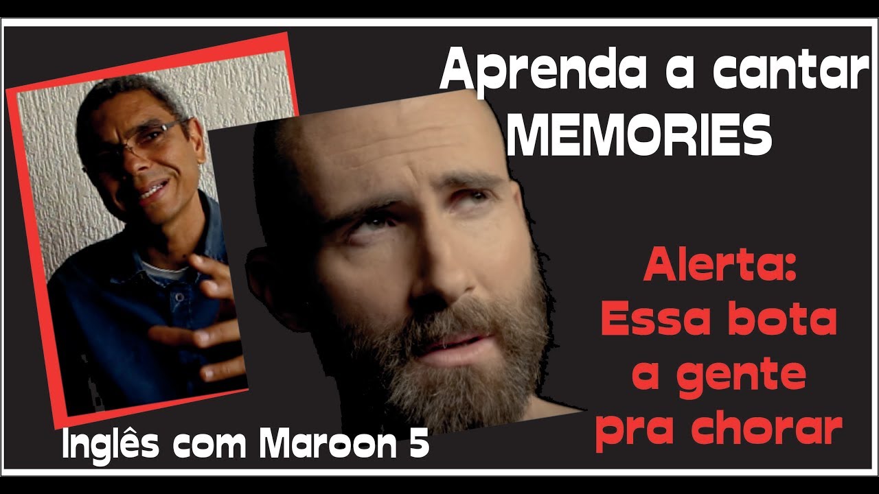 APRENDA A CANTAR MEMORIES E PRATIQUE SUA PRONÚNCIA