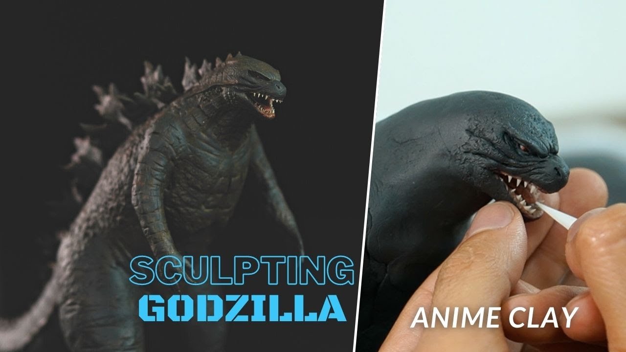 Sculpting Godzilla​ | Godzilla Sculpture Timelapse
