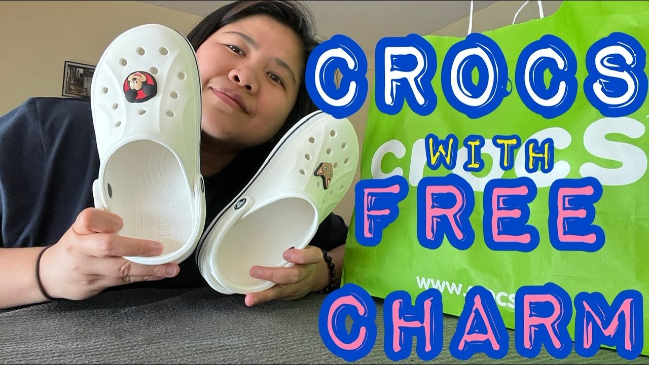CROCS WITH FREE CHARM | SHOPPING HAUL