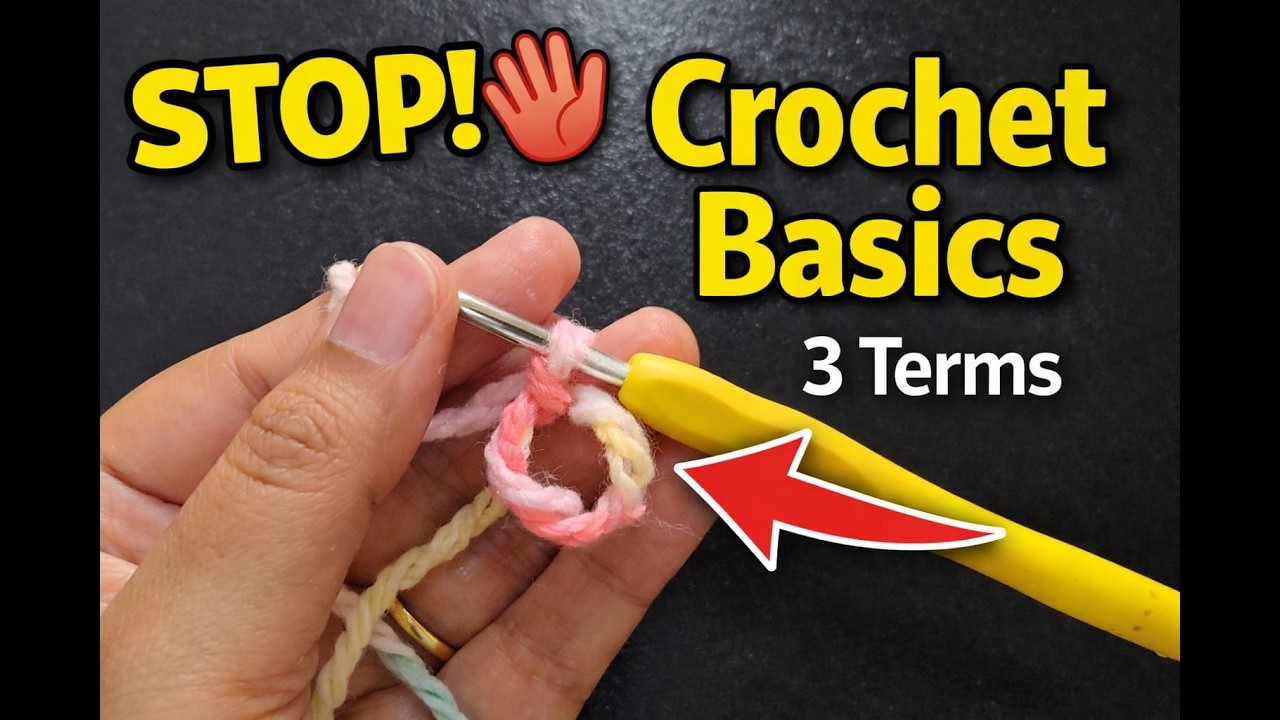Best Option Stop! Learn These 3 Crochet Secrets Before Your First Project 🧶