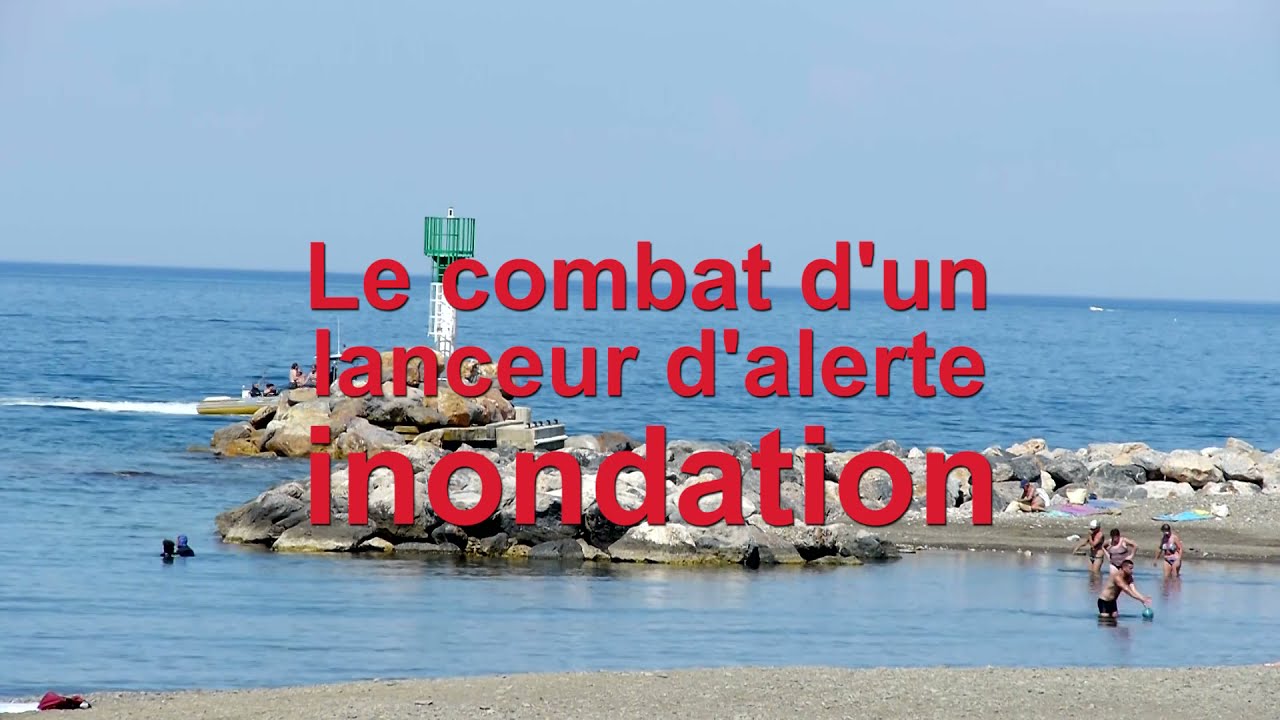 Un lanceur d'alerte inondations à Banyuls sur Mer