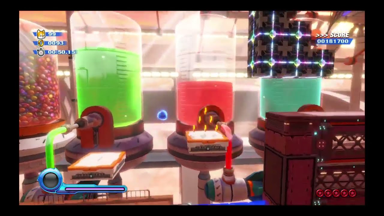 Sonic Colors: Ultimate - Sweet Mountain Act 5 (Ring Attack) - 509 Rings