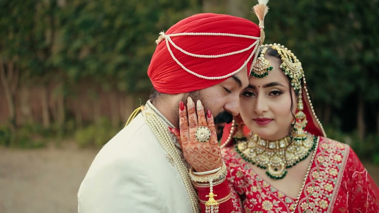 HARPREET & MANPREET | CINEMATIC WEDDING HIGHLIGHT | PUADHI CLICKS | 9041774007