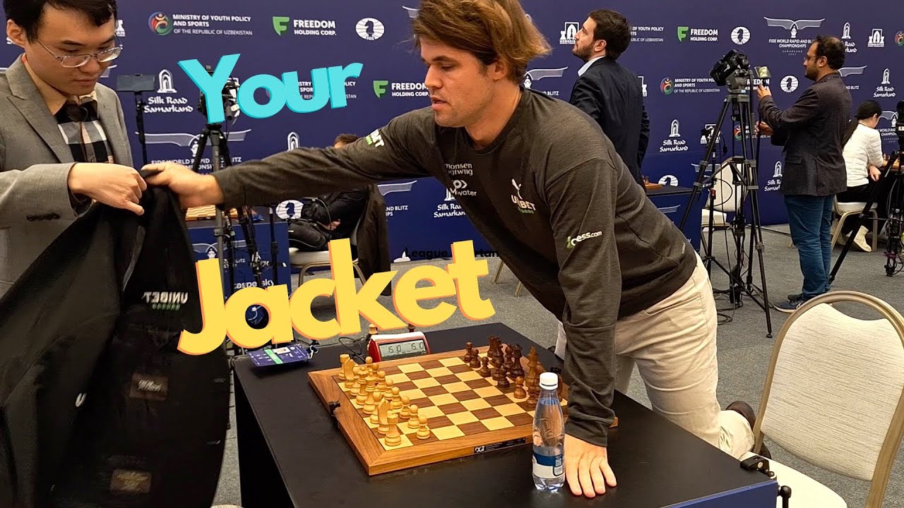 Magnus Carlsen plays O'Kelly against Yangyi Yu | World Rapid 2023