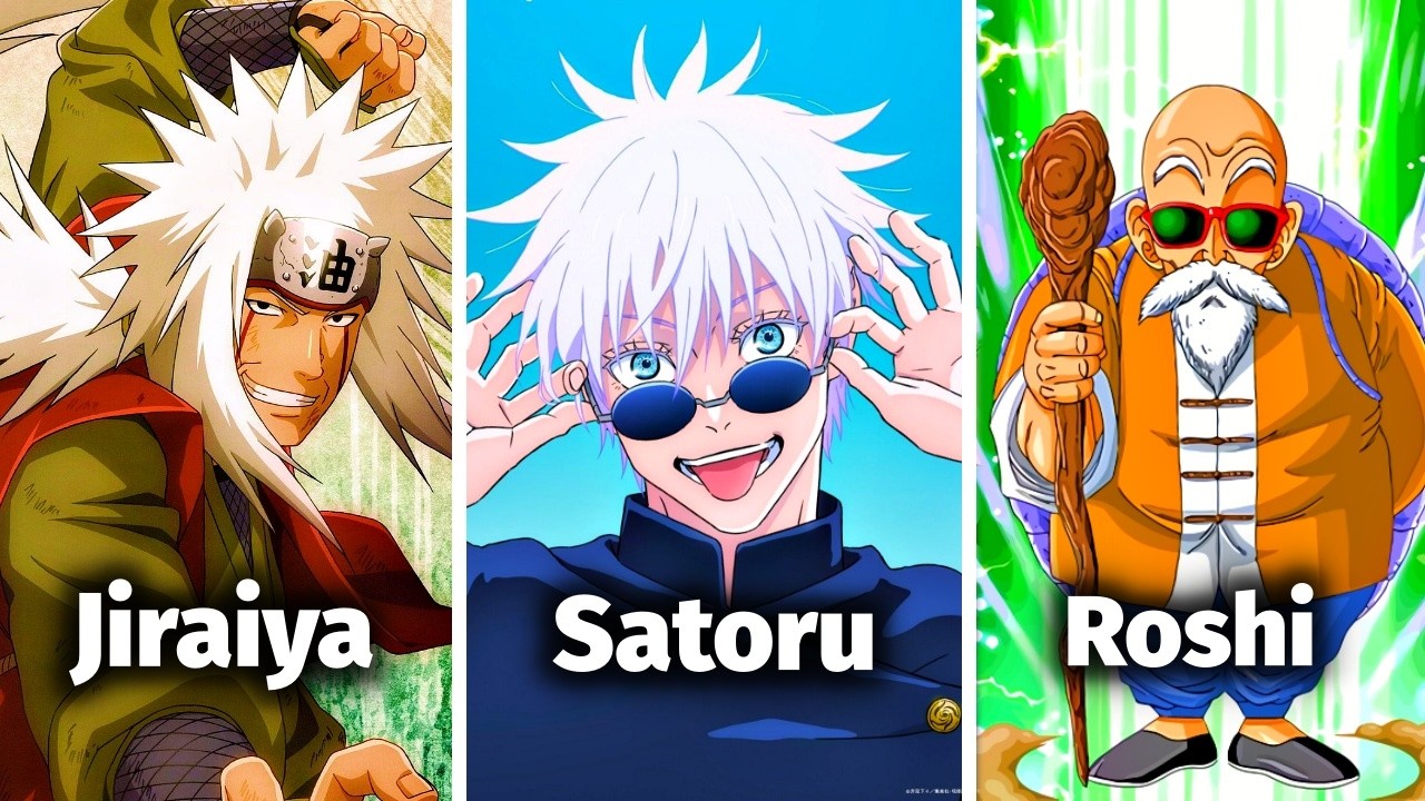 Every Anime Sensei and Their Strongest Student!