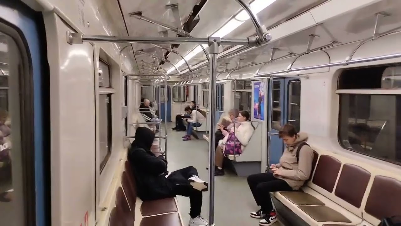 Люблинско-Дмитровская линия. (Line 10). От Зябликово до Физтеха. 81.717 Номерной.