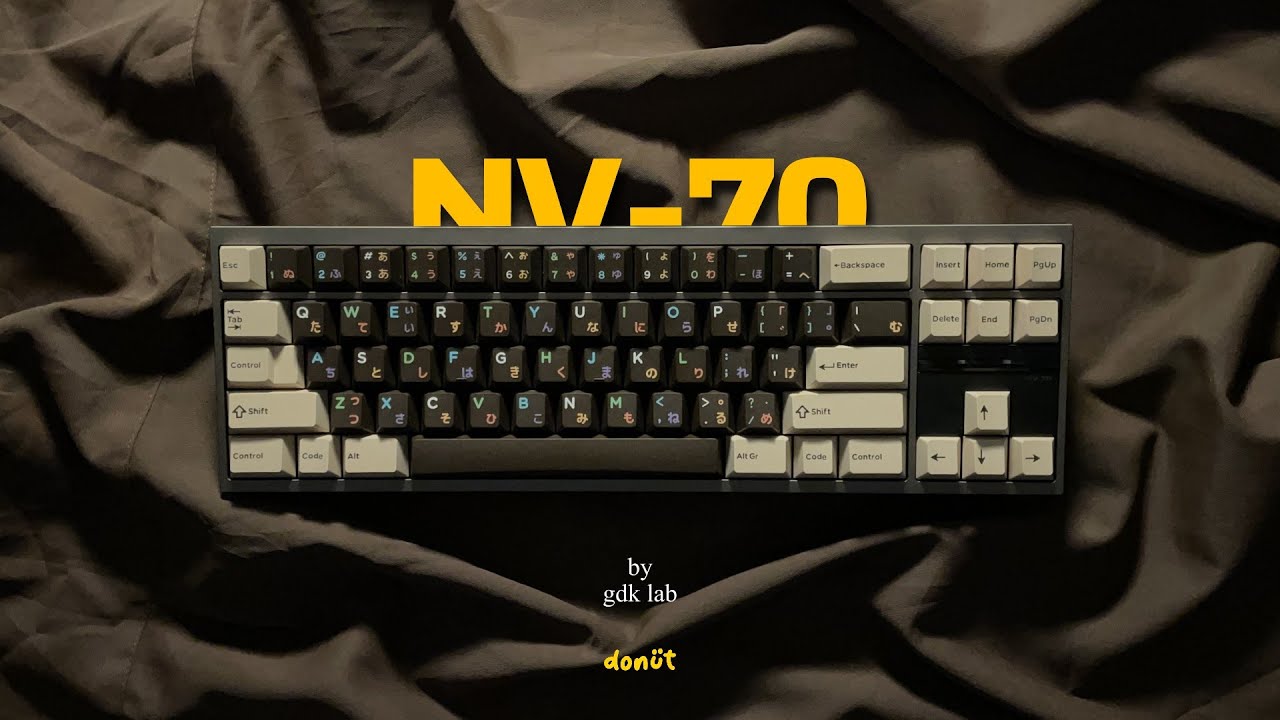 NV-70 by GDK Lab | FRL-TKL | Keyboard Preview