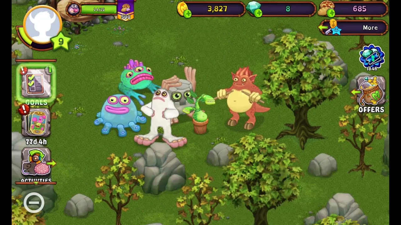 My singing monster (part 1 of plant island)