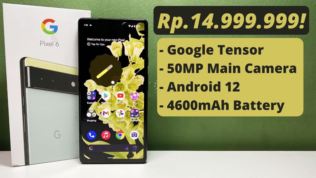Saatnya Pindah Dari IOS Ke ANDROID | Google Pixel 6 5G Sorta Seafoam Unboxing Dan First Impresi 2022