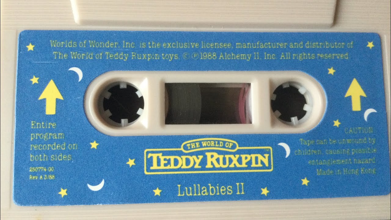 Teddy Ruxpin Lullabies II FULL TAPE