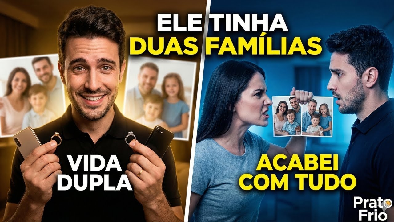 Ele Tinha DUAS FAMÍLIAS e Eu ACABEI com as DUAS!