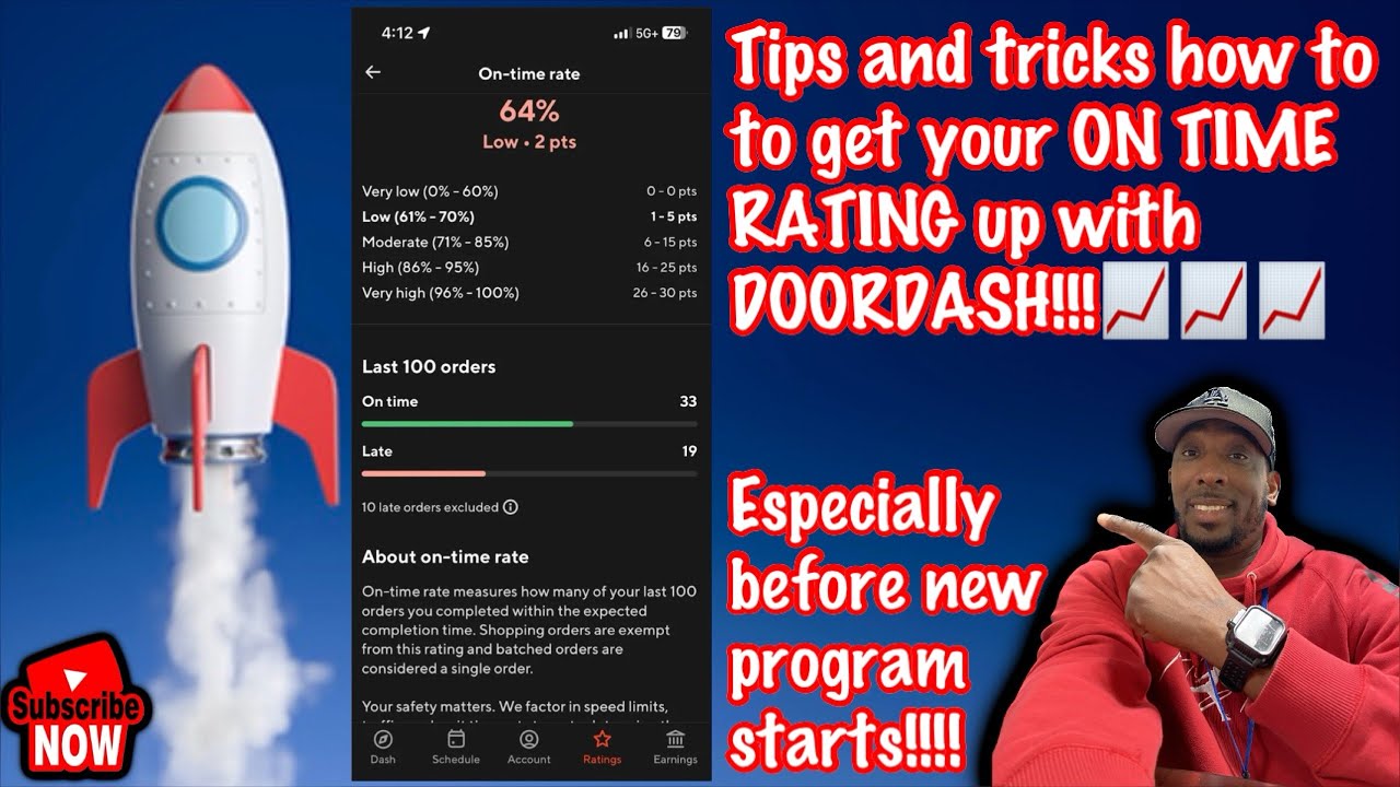 Новый рейтинг DoorDash по времени: как его победить!