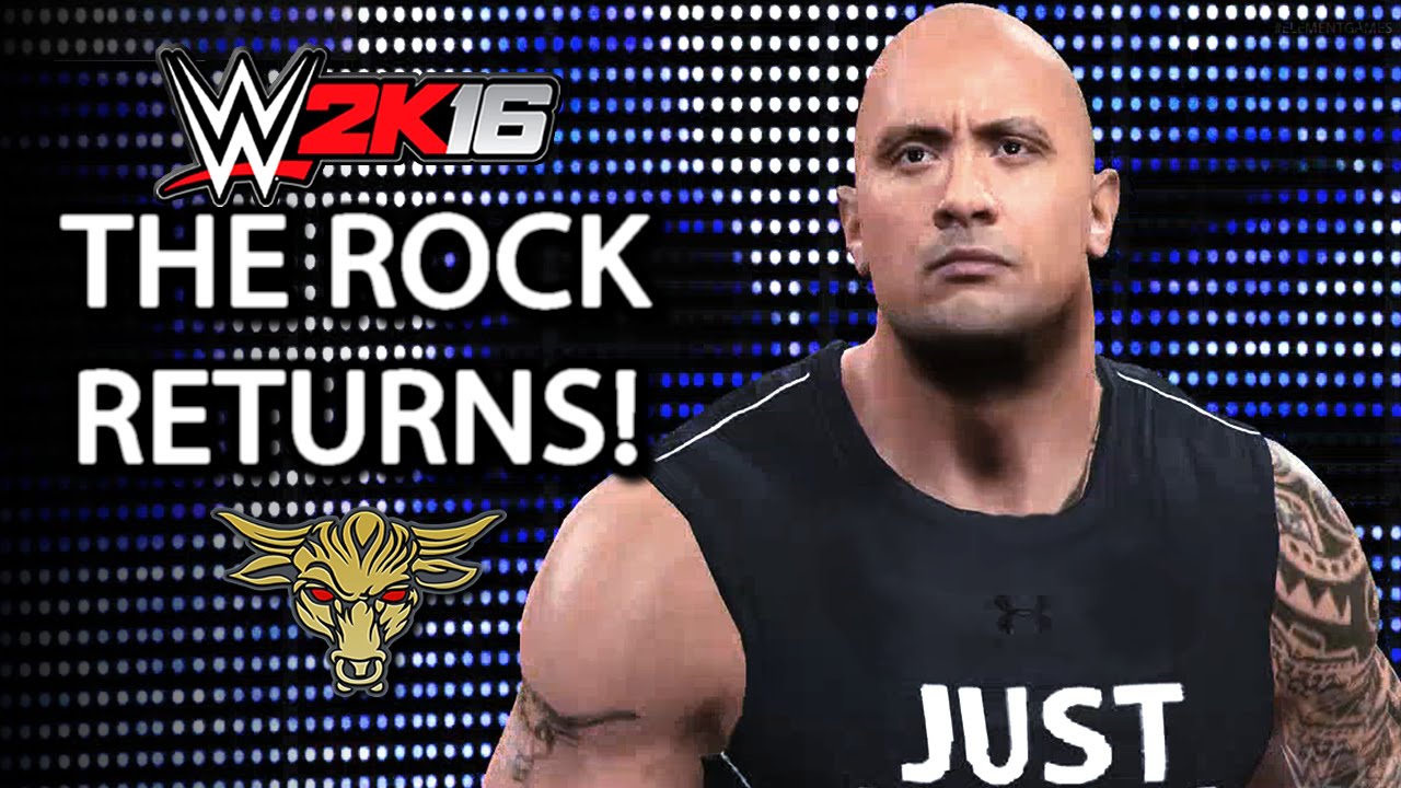 WWE 2K16 - The Rock Returns To Save Roman Reigns!